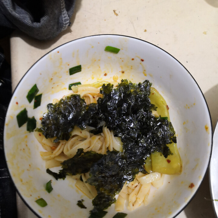 韩国进口 天晓海女海苔紫菜 儿童即食海苔脆片休闲零食大片装25g 竹盐味怎么样，好用吗，口碑，心得，评价，试用报告,第3张