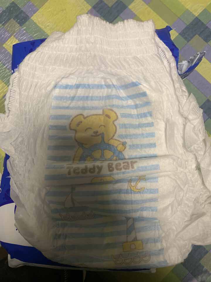 泰迪熊（Teddy Bear）臻薄透气 婴儿拉拉裤 试用装 L7片【9,第3张