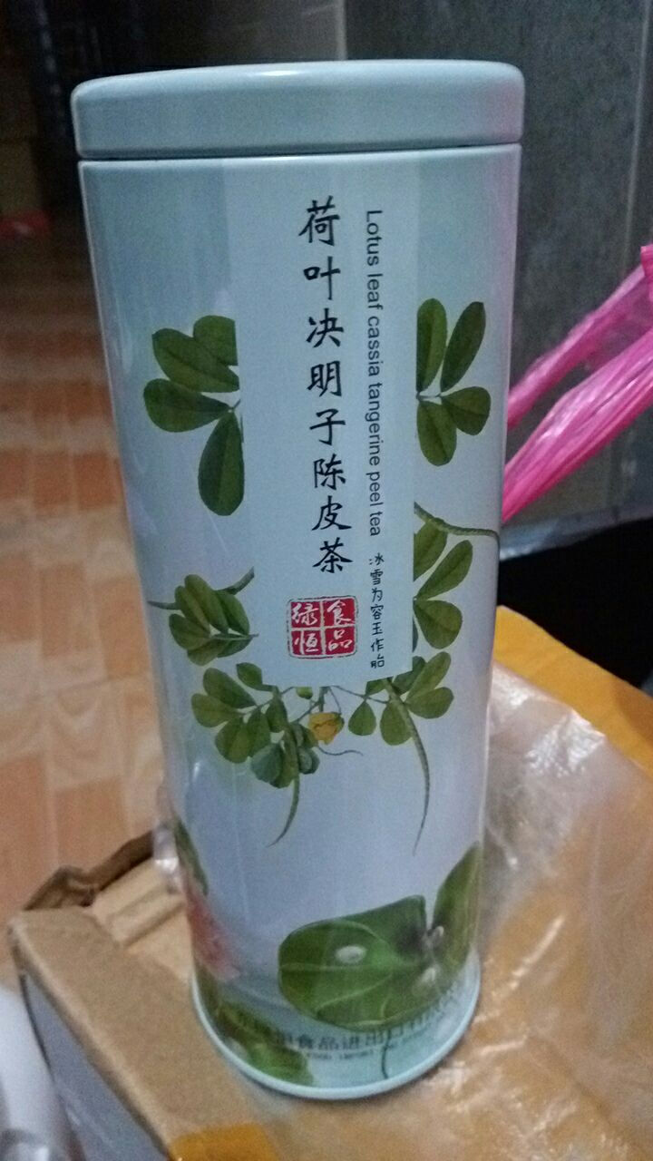 绿恒荷叶决明子美体养生花茶 陈皮理气护脾花草茶 精美送礼礼盒装 罐装怎么样，好用吗，口碑，心得，评价，试用报告,第3张