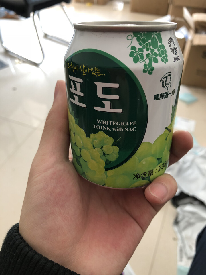 韩国原装进口 九日（JIUR）果汁饮料 礼盒装 加糖葡萄单瓶238Ml怎么样，好用吗，口碑，心得，评价，试用报告,第2张