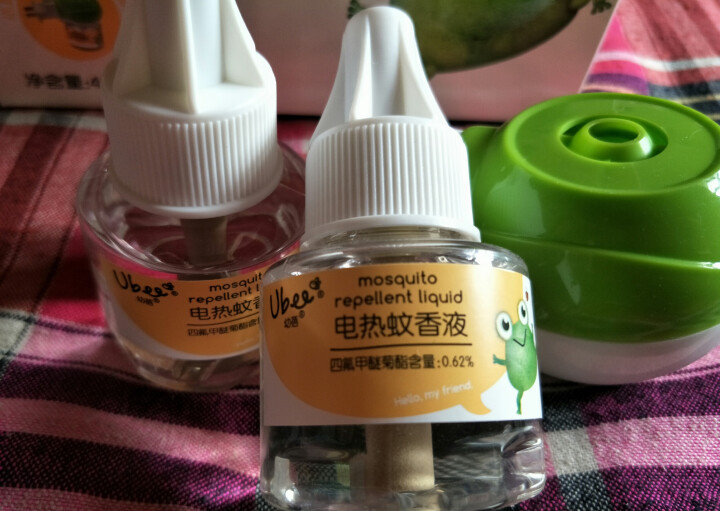 幼蓓（Ubee） 电热蚊香液45ml*2瓶送直插器夏季驱蚊防蚊品 1盒怎么样，好用吗，口碑，心得，评价，试用报告,第4张