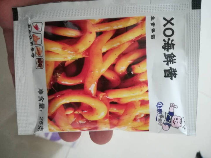 小肥拌饭25g*20袋XO海鲜酱重庆小面酱拌面酱料包小包装香辣麻辣味袋装 25g重庆小面+XO海鲜酱各一袋怎么样，好用吗，口碑，心得，评价，试用报告,第2张