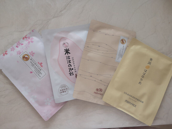 亲润孕妈面膜 面膜体验4片装（樱花+豆乳+备长炭+大米面膜各1片）   孕期护肤品哺乳期护肤品 面膜体验4片装怎么样，好用吗，口碑，心得，评价，试用报告,第3张