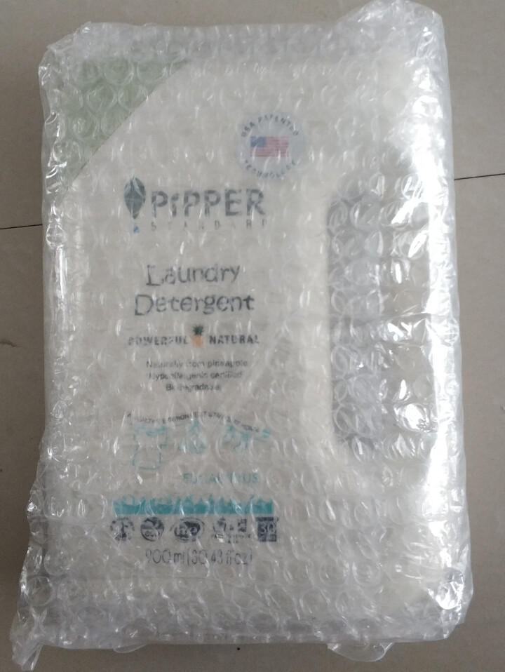 PIPPER 洗衣液尤加利香 900ml 婴儿洗衣液 植物酵素 尤加利香型怎么样，好用吗，口碑，心得，评价，试用报告,第2张