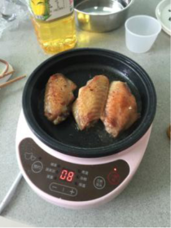 小熊（Bear）煮蛋器 家用微电脑预约定时可煎烙陶瓷多功能迷你小型自动断电蒸蛋器ZDQ,第3张