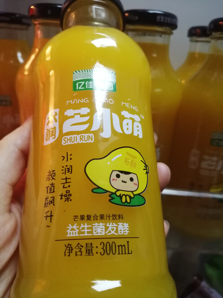 亿佳果园 芒果汁果汁饮料整箱包邮量贩装300ml*8玻璃瓶怎么样，好用吗，口碑，心得，评价，试用报告,第3张