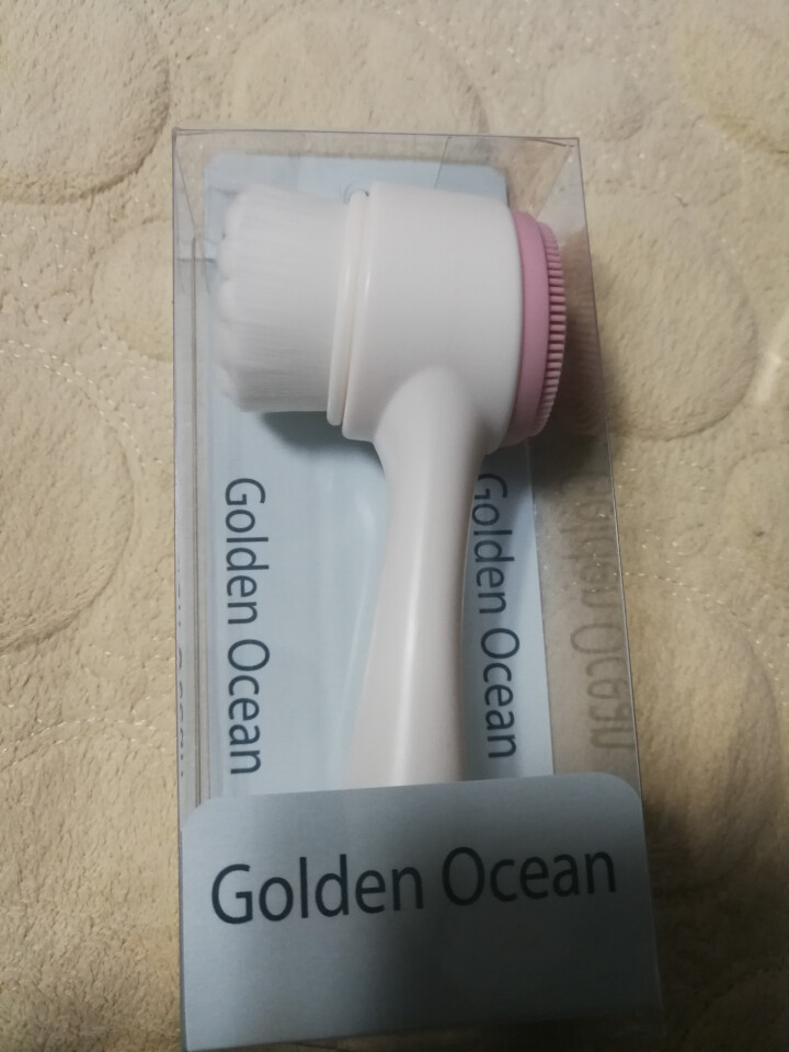 GoldenOcean金海洋洗脸刷洁面仪软毛手动深层清洁神器洁颜毛孔抖音家用网红刷脸刷子 粉色怎么样，好用吗，口碑，心得，评价，试用报告,第2张