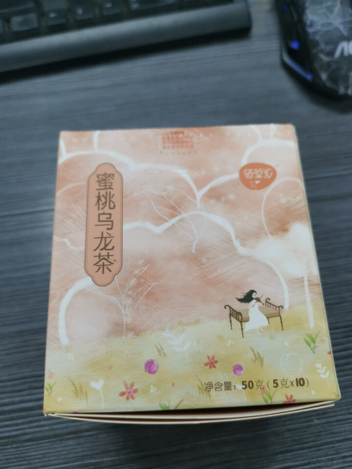 佰草汇 蜜桃乌龙茶水果茶包白蜜桃乌龙茶叶组合茶袋可搭菊花茶枸杞养生茶50g(5g*10包)怎么样，好用吗，口碑，心得，评价，试用报告,第3张