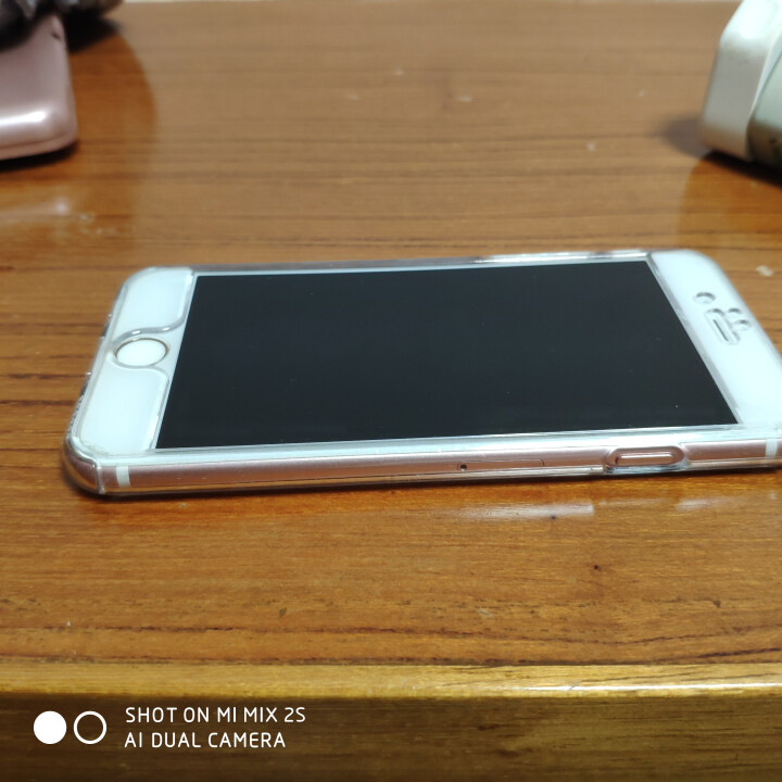 晶罡 iphone6s护盾手机壳苹果6/7/8plus双面全包防摔保护套潮男女款透明新款带钢化膜外套 苹果6/6S,第4张