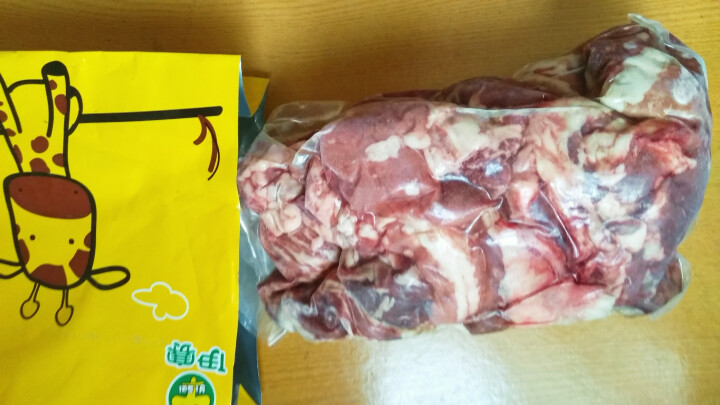 伊赛 筋头巴脑 1kg/袋 谷饲 清真牛肉 新鲜冷冻 （适用卤、炸、炒、炖）怎么样，好用吗，口碑，心得，评价，试用报告,第4张