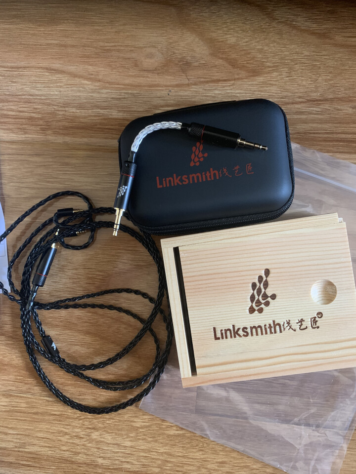 线艺匠（LINKSMITH）森海IE40PRO耳机线4.4平衡线单晶铜镀银耳机升级线材IE40平衡线 3.5mm 直型插头  一般手机*电脑适用插头 森海赛尔I,第3张