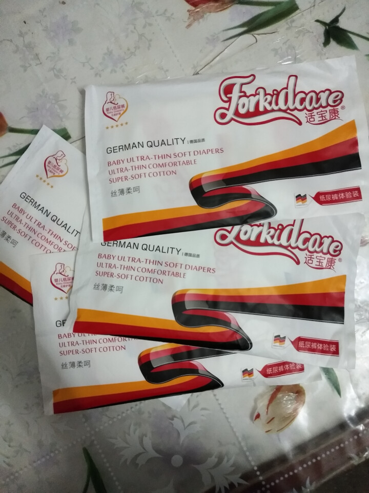 适宝康·Forkidcare 丝薄柔呵纸尿裤试用装S码*4片 适合5kg以下婴儿尿不湿【不更改尺码】怎么样，好用吗，口碑，心得，评价，试用报告,第2张