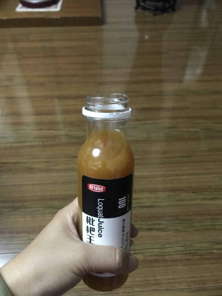 鲜绿园 枇杷汁100%枇杷王枇杷原浆果汁饮料大瓶饮料300ml 单瓶装试饮活动怎么样，好用吗，口碑，心得，评价，试用报告,第4张