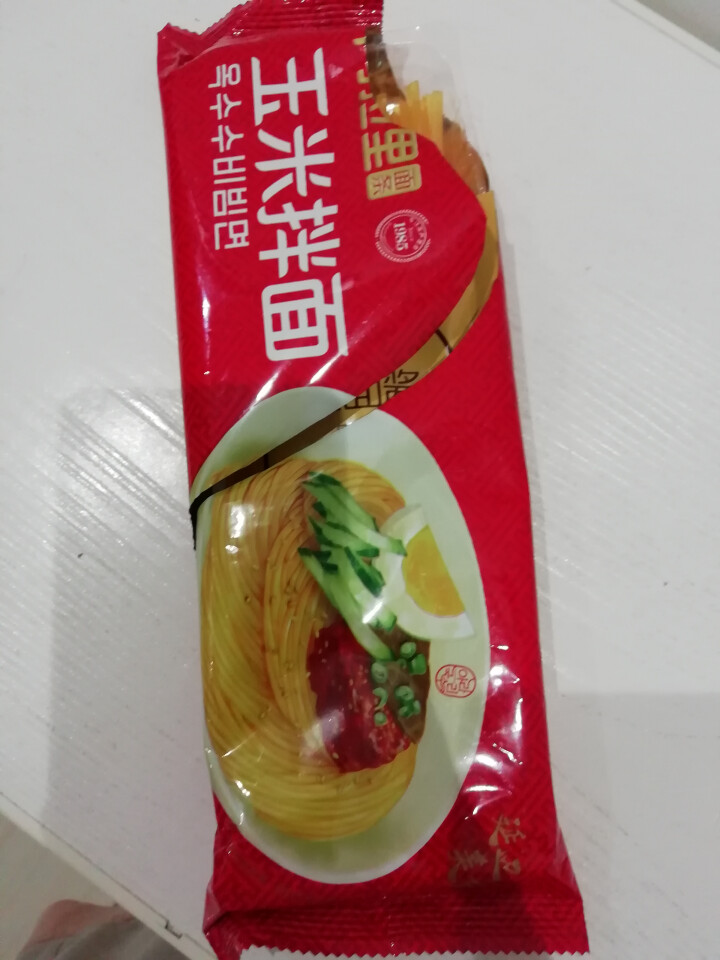 阿拉里玉米面条 朝鲜族特色拌面 方便速食带调料 183g*1袋怎么样，好用吗，口碑，心得，评价，试用报告,第2张