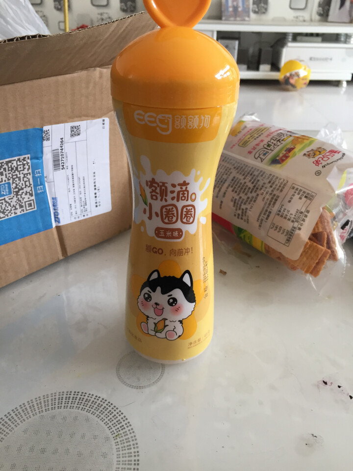 【额额狗】宝宝零食谷物制作甜甜圈点心泡芙小圈圈儿童辅食 玉米怎么样，好用吗，口碑，心得，评价，试用报告,第2张