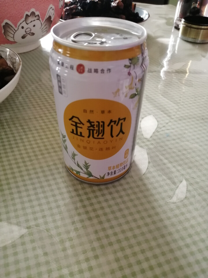 金翘 金银花露连翘叶夏季儿童成人解暑清火饮料植物复合功能性饮品 整箱装送礼包邮 金翘饮 低糖型 310ml  单罐装怎么样，好用吗，口碑，心得，评价，试用报告,第3张