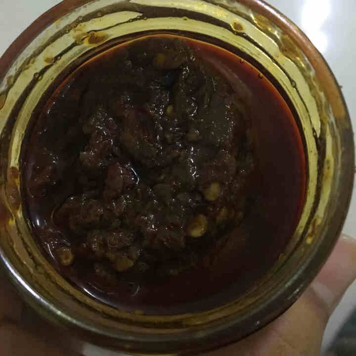 珠江桥牌香菇牛肉酱拌饭酱蘑菇香辣辣椒拌面下饭菜玻璃瓶装230gx2瓶怎么样，好用吗，口碑，心得，评价，试用报告,第4张