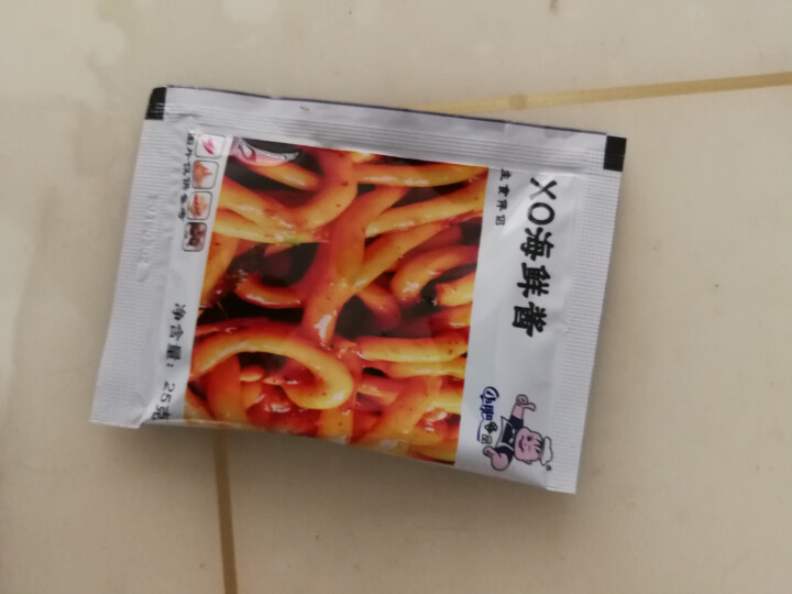 小肥拌饭25g*20袋XO海鲜酱重庆小面酱拌面酱料包小包装香辣麻辣味袋装 25g重庆小面+XO海鲜酱各一袋怎么样，好用吗，口碑，心得，评价，试用报告,第3张