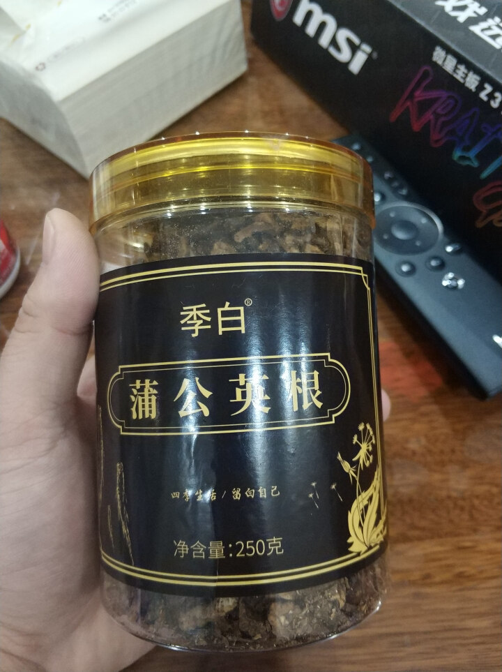 【买2送1同款】季白 蒲公英茶 长白山蒲公英根茶 婆婆丁花茶 250g 花草茶 可搭菊花茶茶叶怎么样，好用吗，口碑，心得，评价，试用报告,第2张