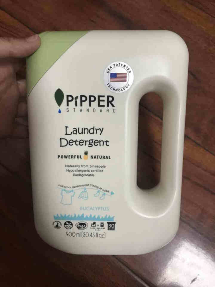 PIPPER 洗衣液尤加利香 900ml 婴儿洗衣液 植物酵素 尤加利香型怎么样，好用吗，口碑，心得，评价，试用报告,第4张