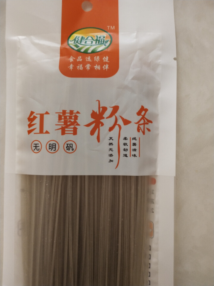 【林州馆】健合福太行高山红薯粉条200g  酸辣粉方便速食火锅炖粉条 粉丝宽粉条 红薯粉条100g怎么样，好用吗，口碑，心得，评价，试用报告,第3张