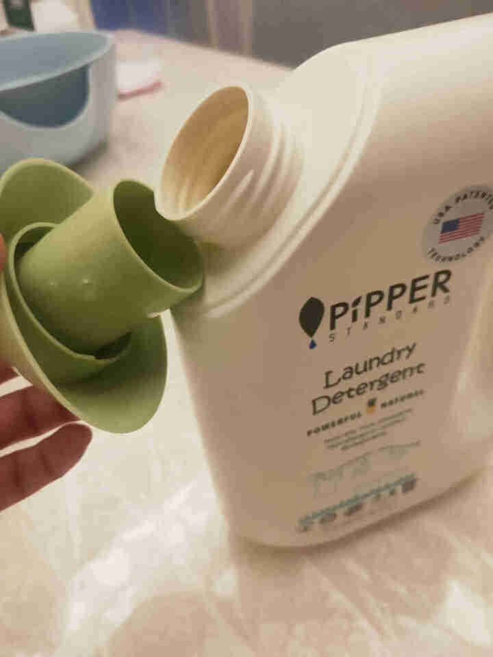 PIPPER 洗衣液尤加利香 900ml 婴儿洗衣液 植物酵素 尤加利香型怎么样，好用吗，口碑，心得，评价，试用报告,第4张