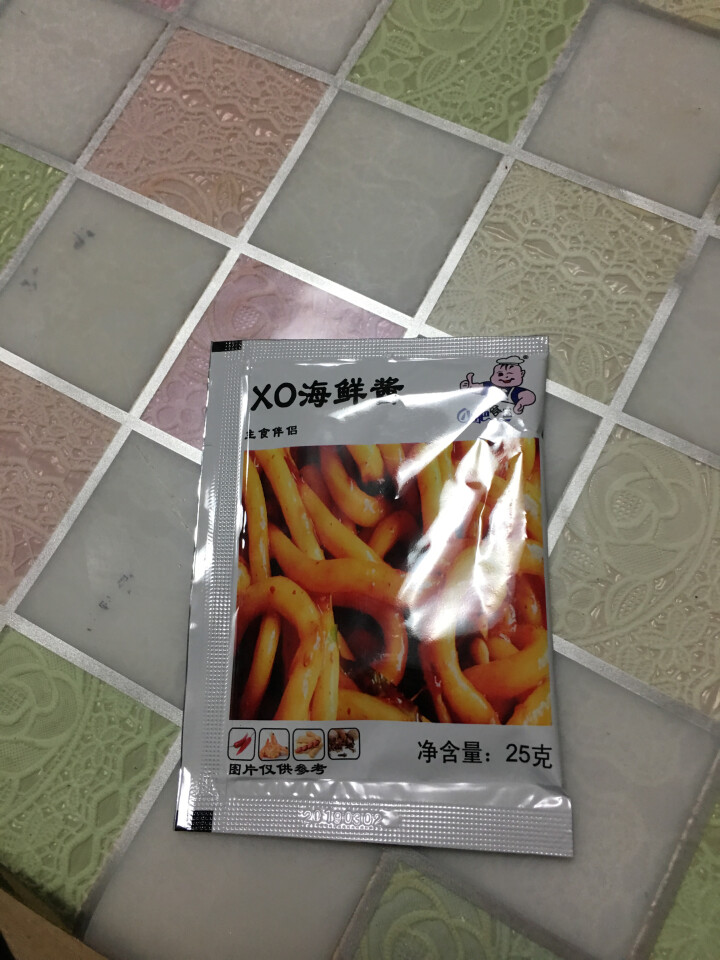 小肥拌饭25g*20袋XO海鲜酱重庆小面酱拌面酱料包小包装香辣麻辣味袋装 25g重庆小面+XO海鲜酱各一袋怎么样，好用吗，口碑，心得，评价，试用报告,第2张