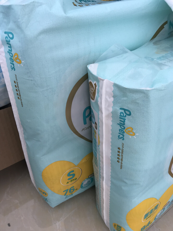 帮宝适(Pampers) 一级帮纸尿裤S76片(4,第4张