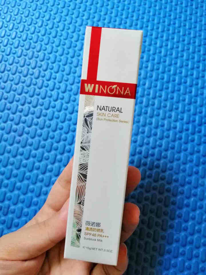 薇诺娜（WINONA）清透防晒乳15g SPF48 PA+++ 清透水薄 保湿隔离防晒霜怎么样，好用吗，口碑，心得，评价，试用报告,第2张