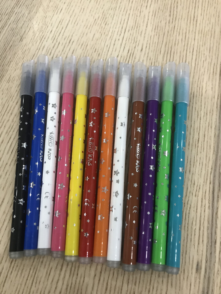 BIC  Kids 比克儿童魔法可擦水彩笔（10色+2支可擦笔）进口文具 儿童学生绘画画画水彩笔怎么样，好用吗，口碑，心得，评价，试用报告,第4张