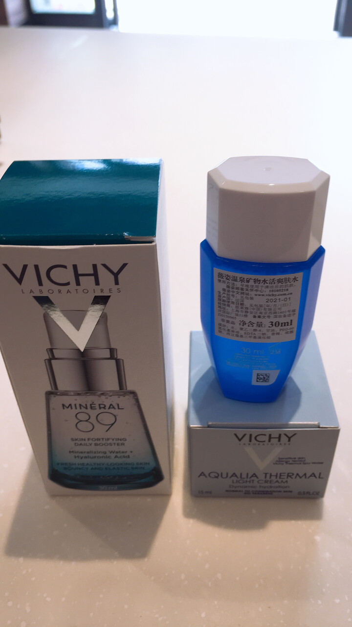 薇姿（VICHY）89火山能量瓶30ml（补水保湿面部精华液 修护肌底液 法国原装进口）怎么样，好用吗，口碑，心得，评价，试用报告,第2张