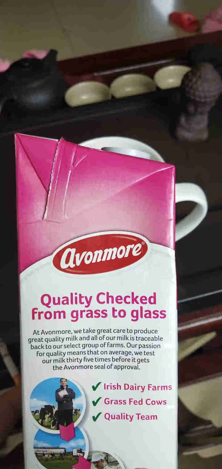 爱尔兰进口 艾恩摩尔（AVONMORE）脱脂牛奶1L*6 整箱装怎么样，好用吗，口碑，心得，评价，试用报告,第3张