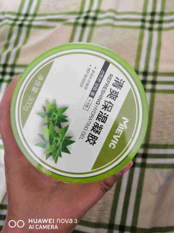 MIEIVC/米薇可 洁爽保湿凝胶补水型300g  补水保湿舒缓晒后修复祛痘淡印细致毛孔怎么样，好用吗，口碑，心得，评价，试用报告,第3张