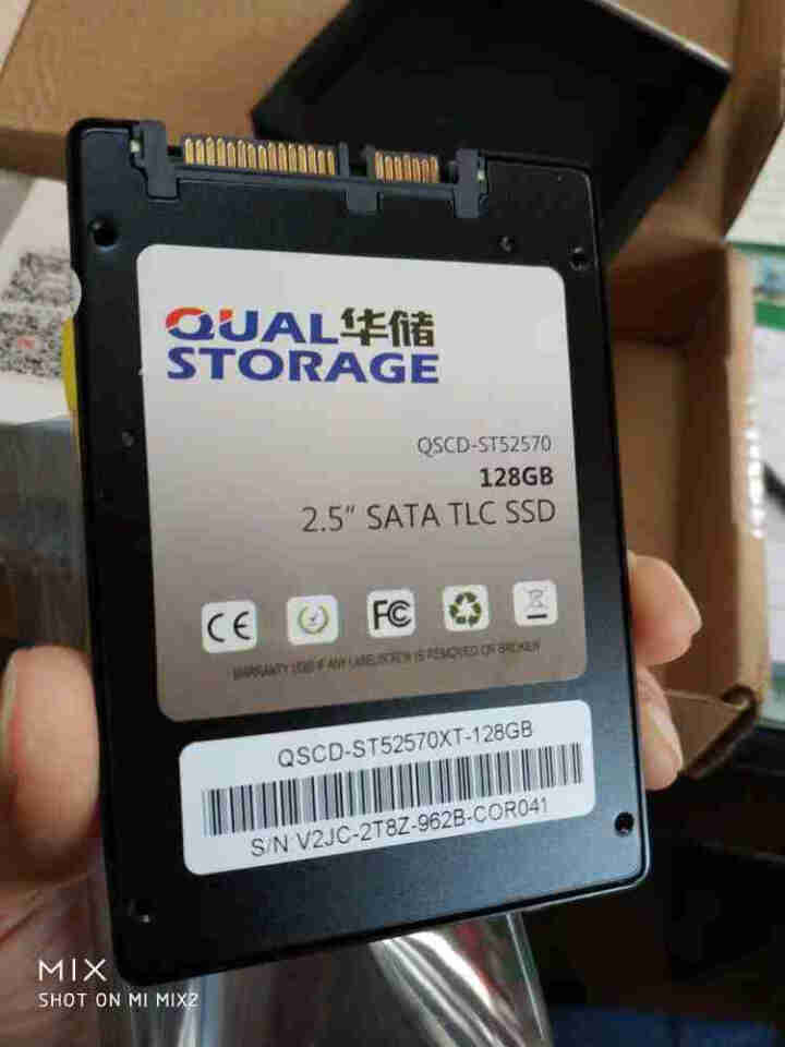 华储（Qual）SSD固态硬盘128/256/512GB SATA3.0接口 ST52570系列 SATA ECO 128GB怎么样，好用吗，口碑，心得，评价，,第2张