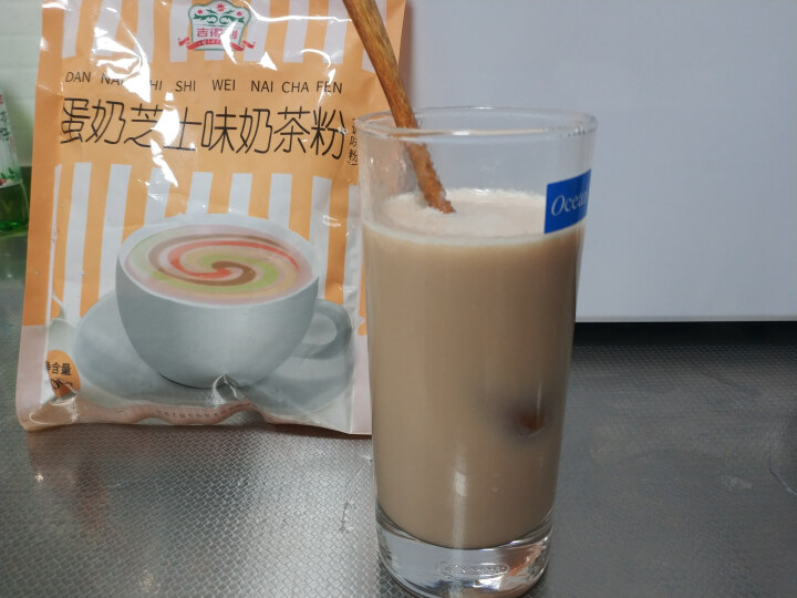 吉得利  临期产品五月中旬过期低价处理蛋奶芝士奶茶粉200g 介意慎拍 *1袋怎么样，好用吗，口碑，心得，评价，试用报告,第4张