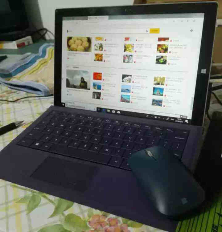 微软（Microsoft）Surface鼠标 Pro 6 Go便携蓝牙鼠标 时尚设计师鼠标 无线办公 Surface 便携鼠标（灰钴蓝）怎么样，好用吗，口碑，心,第3张