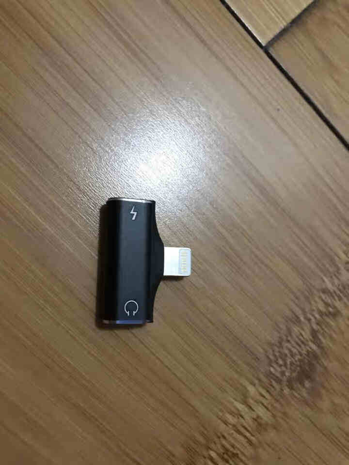 有卫 苹果耳机转接头音频转换器 iPhoneXS/max/XR/X/8/7Plus充电通话听歌直播 黑色怎么样，好用吗，口碑，心得，评价，试用报告,第4张