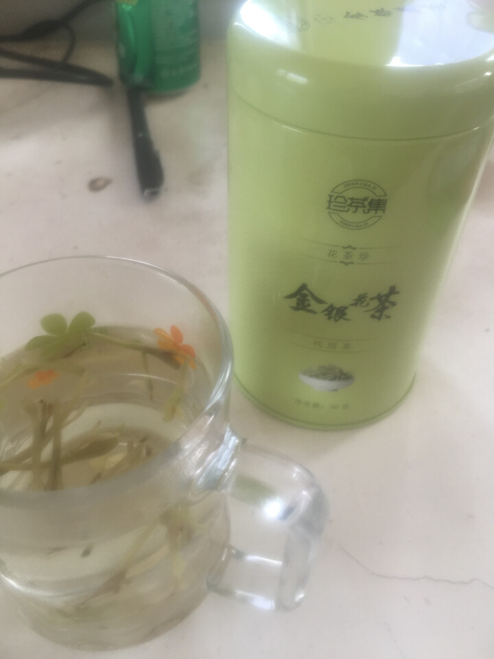 [买一送一]珍茶集金银花茶 下火去火花草茶降肝火败火搭配菊花胖大海 清火祛湿热50g/罐养生茶怎么样，好用吗，口碑，心得，评价，试用报告,第5张