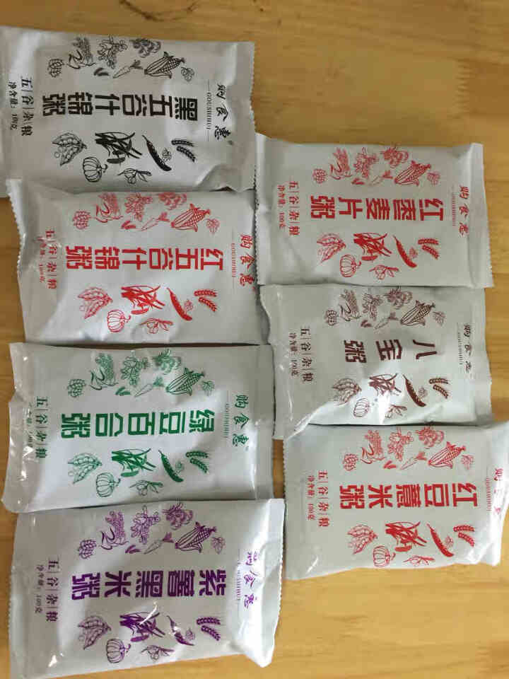 购食惠 7日粥道 五谷杂粮 粥米 7种700g（粥米 粗粮 组合 杂粮 八宝粥原料）怎么样，好用吗，口碑，心得，评价，试用报告,第2张