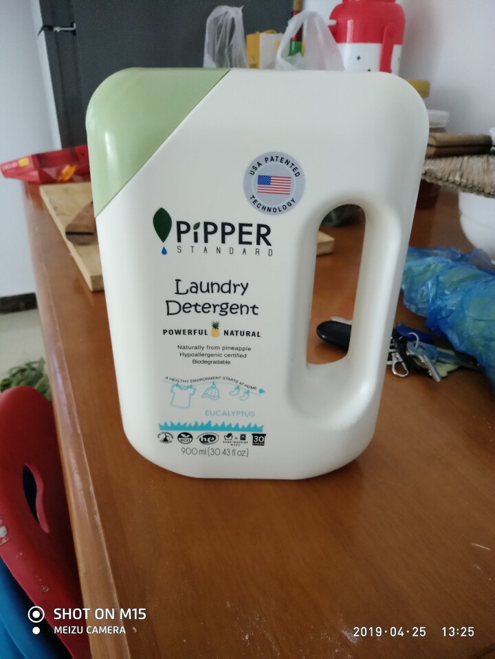 PIPPER 洗衣液尤加利香 900ml 婴儿洗衣液 植物酵素 尤加利香型怎么样，好用吗，口碑，心得，评价，试用报告,第4张