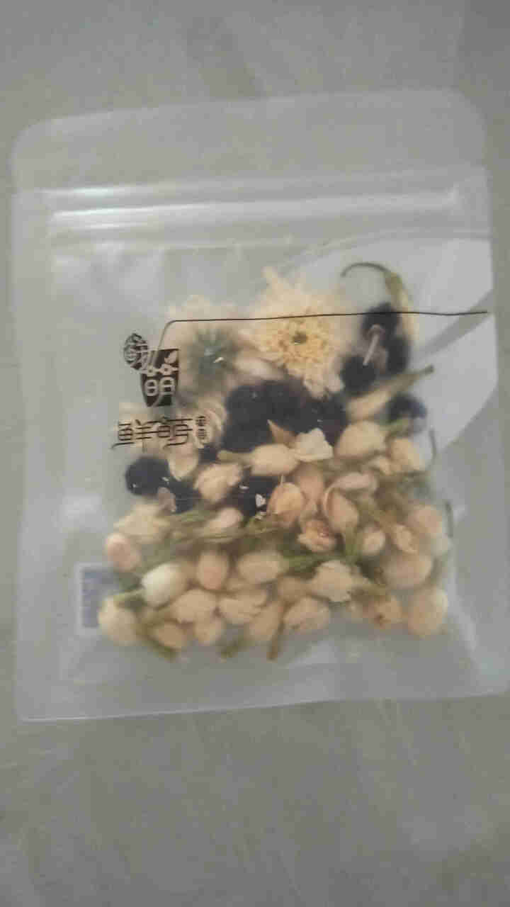 鲜萌花草茶 幽兰菊花黑果枸杞茶 茉莉花菊花黑枸杞养生组合花茶包眼睛干涩清目去疲劳下火气凉茶12袋/盒 幽兰—菊花黑果枸杞茶怎么样，好用吗，口碑，心得，评价，试用,第3张