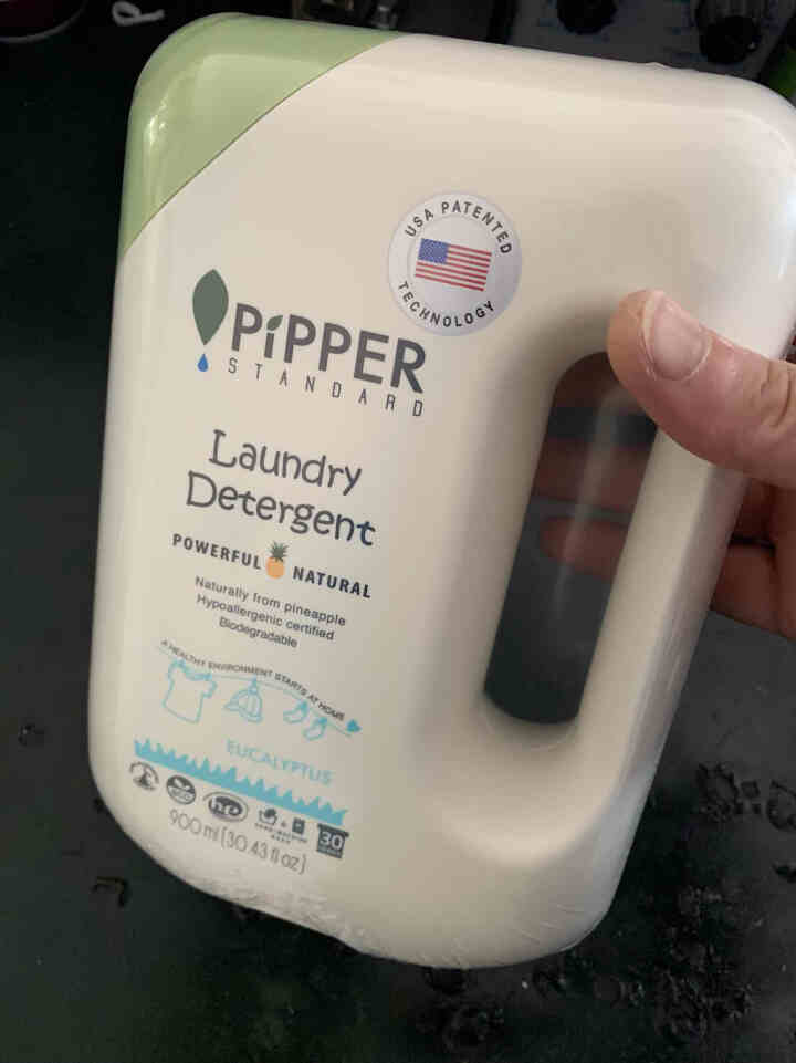 PIPPER 洗衣液尤加利香 900ml 婴儿洗衣液 植物酵素 尤加利香型怎么样，好用吗，口碑，心得，评价，试用报告,第3张