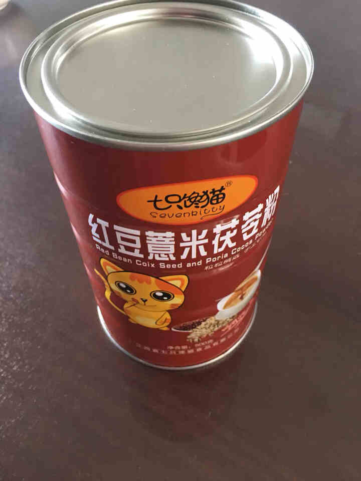 七只馋猫 红豆薏米茯苓粉 500g（第2件5折 五谷膳食代餐粉）怎么样，好用吗，口碑，心得，评价，试用报告,第2张