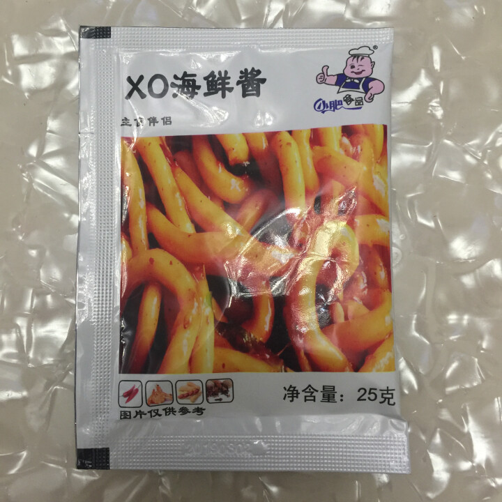 小肥拌饭25g*20袋XO海鲜酱重庆小面酱拌面酱料包小包装香辣麻辣味袋装 25g重庆小面+XO海鲜酱各一袋怎么样，好用吗，口碑，心得，评价，试用报告,第2张