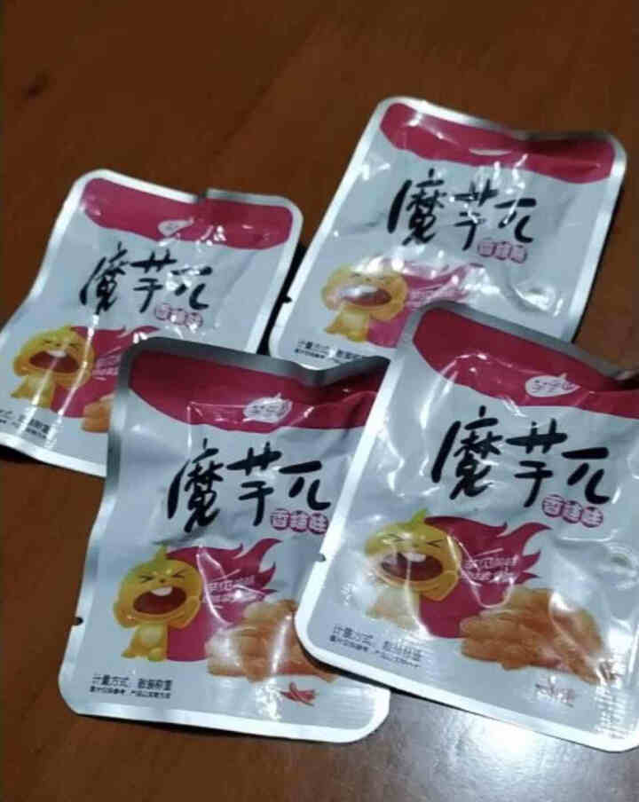 治铮 魔芋爽 素毛肚 办公室网红休闲零食辣条200g（10g*20袋）麻辣 香辣食品 香辣味怎么样，好用吗，口碑，心得，评价，试用报告,第2张