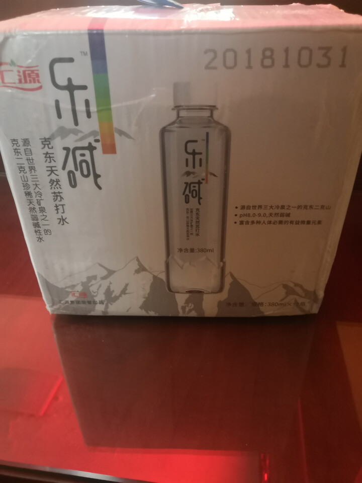 乐碱 齐齐哈尔馆 天然苏打水380ml*12瓶怎么样，好用吗，口碑，心得，评价，试用报告,第2张