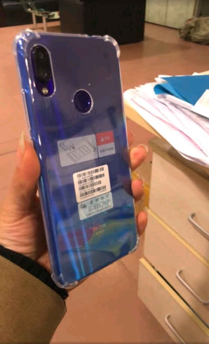 源迦一 【送钢化膜】小米红米note7手机壳redmi保护套 气囊防摔四角全包边透明壳 男女款 红米note7(送全屏钢化膜+指环扣)怎么样，好用吗，口碑，心得,第3张