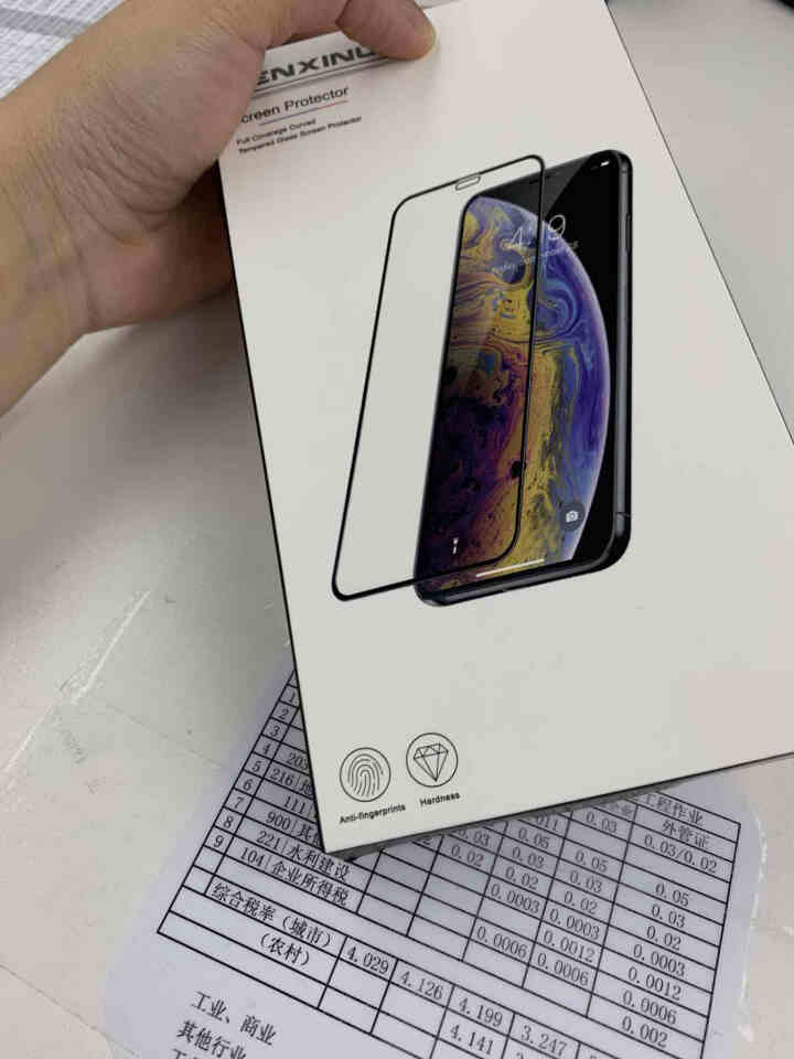 懵星 苹果X/XS钢化膜 iPhone X/XS Max 手机贴膜 全屏高清防爆裂抗指纹全玻璃膜 iPhoneXR全屏高清玻璃膜怎么样，好用吗，口碑，心得，评价,第4张