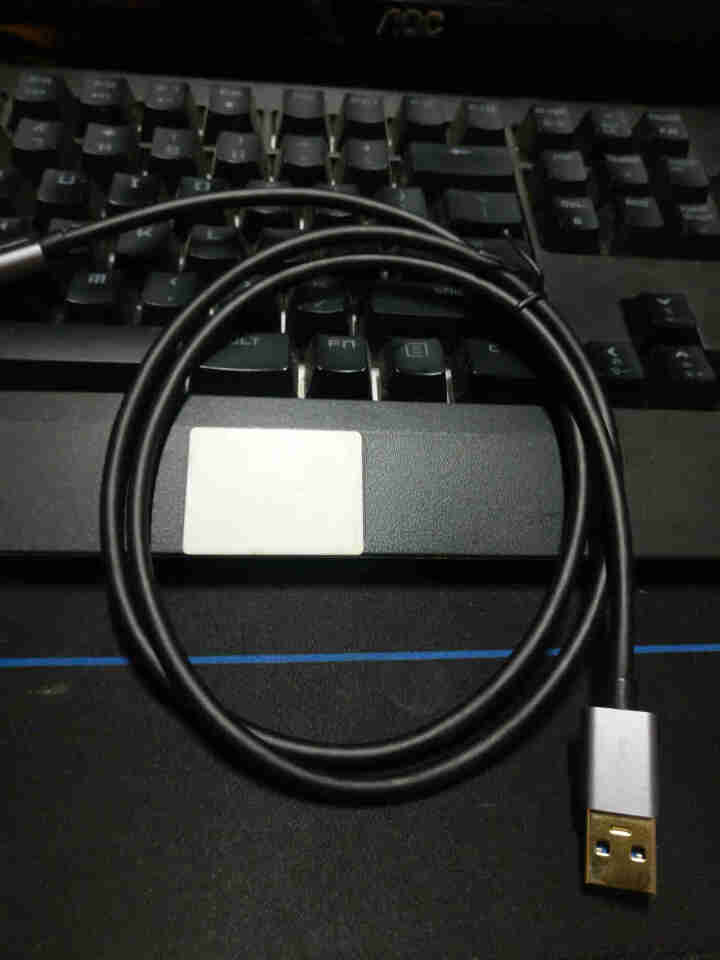 CABLE CREATION usb公对公数据线连接线 usb 公对公 3.0高速移动硬盘盒传输线 黑色 1米怎么样，好用吗，口碑，心得，评价，试用报告,第2张