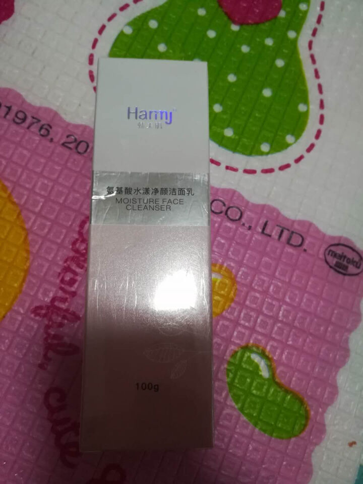 韩美肌(Hanmeiji)氨基酸水漾净颜洁面乳100g 保湿控油清洁洗面奶补水护肤学生通用怎么样，好用吗，口碑，心得，评价，试用报告,第4张